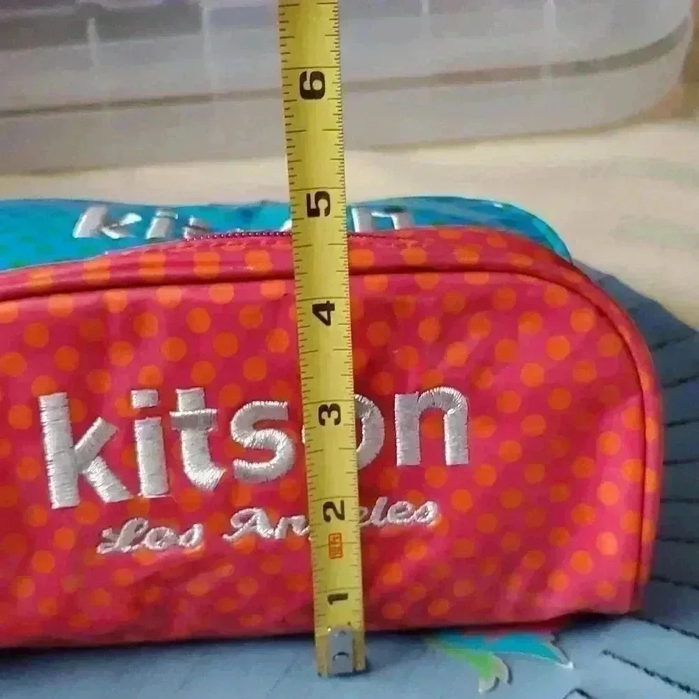 Kitson cosmetic bags lot of 2